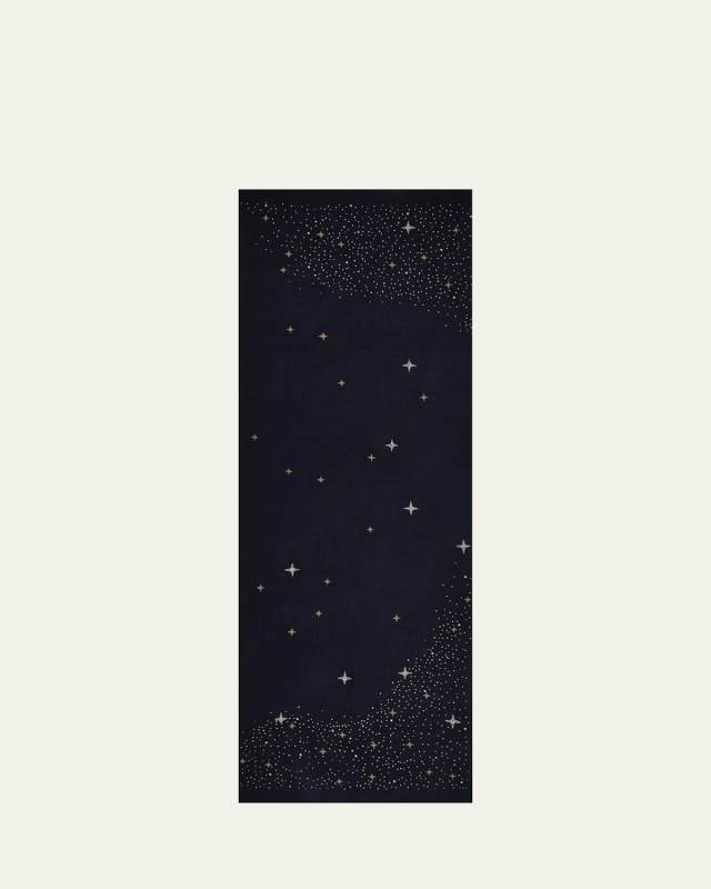 Glam Gala Merino Wool Blend Scarf